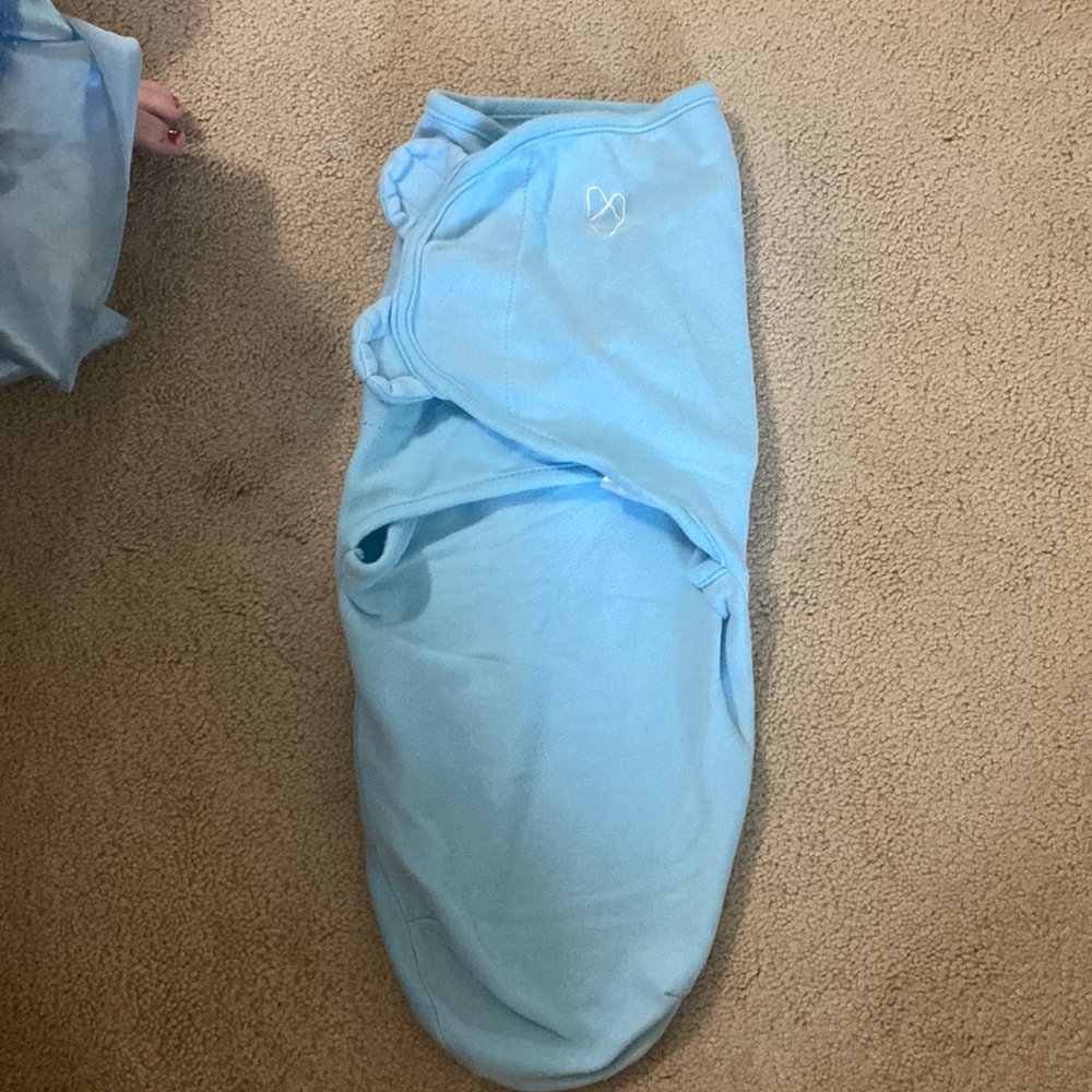 Velcro swaddle